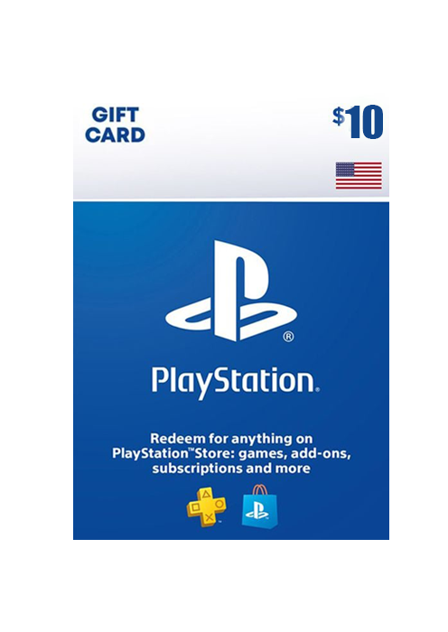 PlayStation Store 10 USD Gift Card (United States)